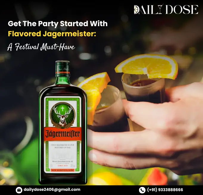 GET THE PARTY STARTED WITH FLAVORED JAGERMEISTER: A FESTIVAL MUST-HAVE